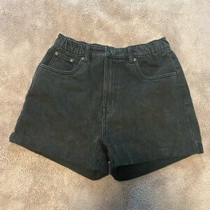 Refuge Denim Mom Jean Shorts